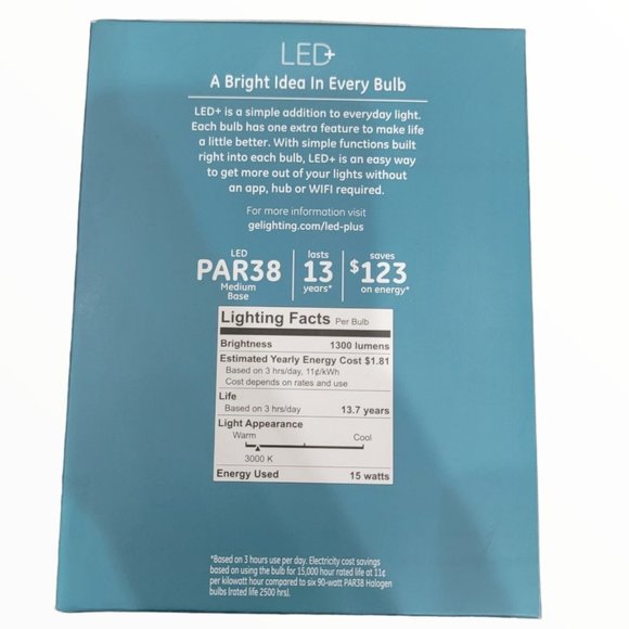 GE Lighting LED+ Color - Changing and Dimmable Outdoor Floodlight, 1 Pack - Picture 2 of 4